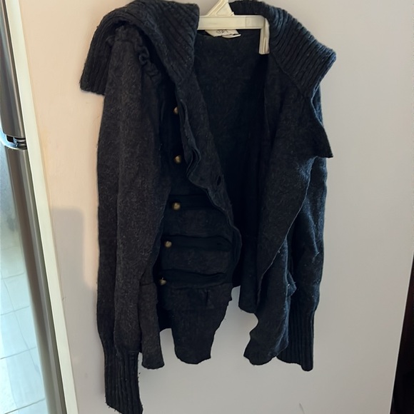 Ann Taylor loft military-style sweater - Picture 5 of 6